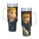 thumbnail image 4 of La Leyenda de Link: Breath Vaso aislado de acero inoxidable con asa, diseño temático, regalo para familia, amigos y fans; incluye pajita y encaja en el portavasos estándar, 40 oz, 4 of 6