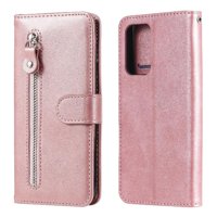 Gangxun - Funda Con Cremallera Para Samsung Galaxy A52S 5G, Carcasa Cartera De Cuero Pu Con Soporte Y Tarjetero