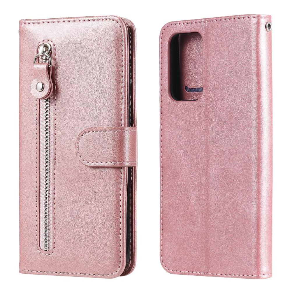 Gangxun - Funda Con Cremallera Para Samsung Galaxy A52S 5G, Carcasa Cartera De Cuero Pu Con Soporte Y Tarjetero