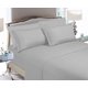 thumbnail image 3 of Juego de sábanas Elegant Comfort Luxury Full Silver Grey, 3 of 9