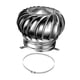 thumbnail image 3 of Salida De Aire Del ático, Ventilación De Techo Resistente A La Intemperie De Fábrica, Turbinas Eólicas Estilo B, 3 of 5