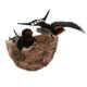 thumbnail image 3 of Paja artificial de simulación de plumas de paja en el nido a: 2 aves, 3 of 5