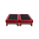 thumbnail image 2 of Base Dividida Cama Europea 2 Plazas 150x200 CM Rojo Felpa, 2 of 3