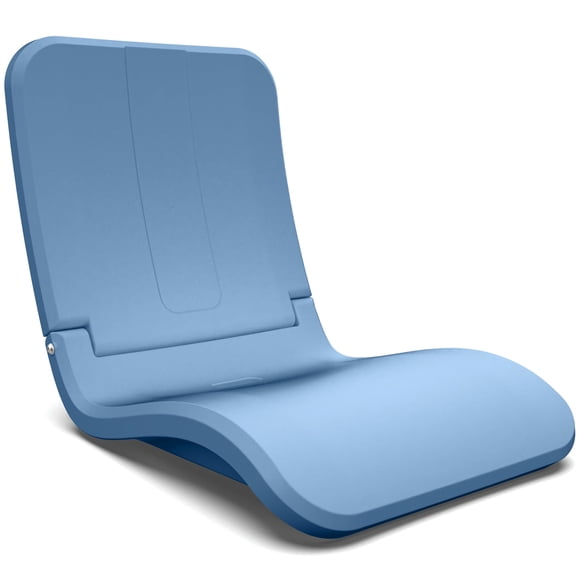 Silla plegable portátil para piscina Coast Modern, azul piedra moderno
