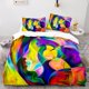 thumbnail image 1 of Color lead painting Bedding Set Single Twin Full Queen King Size Art Bed Set Aldult Kid Bedroom Duvetcover Sets 3D Bed Sheets, 1 of 5
