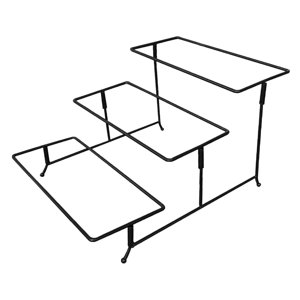 Bothyi - Soporte De Plato Soporte De Exhibición De Plato Soporte De Plato 3 Capas Para Plato De Fruta Rectángulo