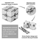 thumbnail image 3 of Fidget Toy Lifidea, aleación de aluminio, con forma de cubo infinito, plateado, 3 of 6