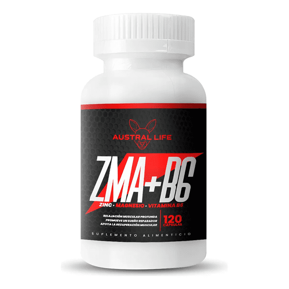 Zma + B6 Zinc Magnesio 120 Cápsulas – Austral Life