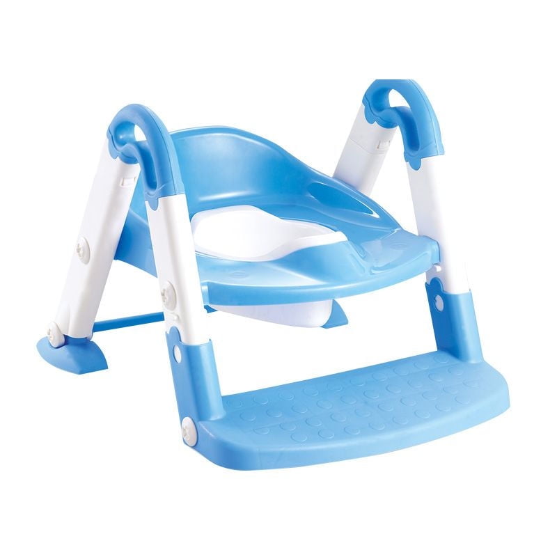Bebeglo - Bacinica Y Asiento Para Baño Regulable Azul