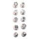 thumbnail image 4 of Kit De Puntas De Tubería De 10 Piezas Suministros Para Hornear Consejos De Decoración De Pasteles Para Cupcakes, 4 of 5