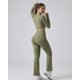 thumbnail image 3 of Set Athleisure Mujer Flare 2 Piezas Calza y Peto Manga Larga - ZL015, 3 of 3