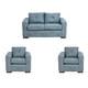 thumbnail image 1 of Living Franco 211 Cuero Auris Azul Claro, 1 of 10