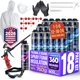 thumbnail image 1 of Kit de aislamiento de espuma en aerosol ixirpro, paquete de 18 unidades, 750 g, con pistola, 1 of 9
