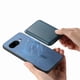 thumbnail image 4 of Funda de Cuero Magnética con Tarjetero para Samsung Galaxy S25 Edge Cubierta Delgada Azul, 4 of 5