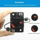 thumbnail image 4 of Disyuntor de 60 A con reinicio manual de 12 V-36 V CC a prueba de agua, adecuado para reiniciar fusibles en radios de automóviles, autocaravanas, barcos, camiones, motores de tracción y altavoces de a, 4 of 5