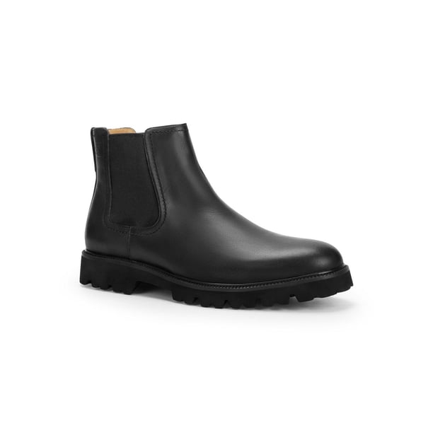 Botines Hombre Chelsea Cuero Tottenham-6-02 Cardinale negro 40