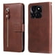 thumbnail image 5 of Funda con Cremallera para Honor X6A, Carcasa Cartera de Cuero PU con Soporte y Tarjetero, 5 of 6