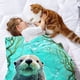 thumbnail image 2 of Nutria anti-pilling, suave, ligera, esponjosa y acogedora de lujo para hogar y cocina – Perfecta para niños y adultos,120X80cm, 2 of 6