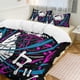 thumbnail image 2 of Jujutsu Kaisen Bedding Set Duvet Cover Comfortable and Lightweight Cartoon Bedding 3 Piece Bed Set, 2 of 5