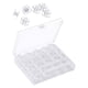 thumbnail image 5 of Contenedor De Almacenamiento De Bobinas, Soporte De Bobina Para El Hogar Para Máquina De Coser, Bobina De PP, 25 Uds., 5 of 5
