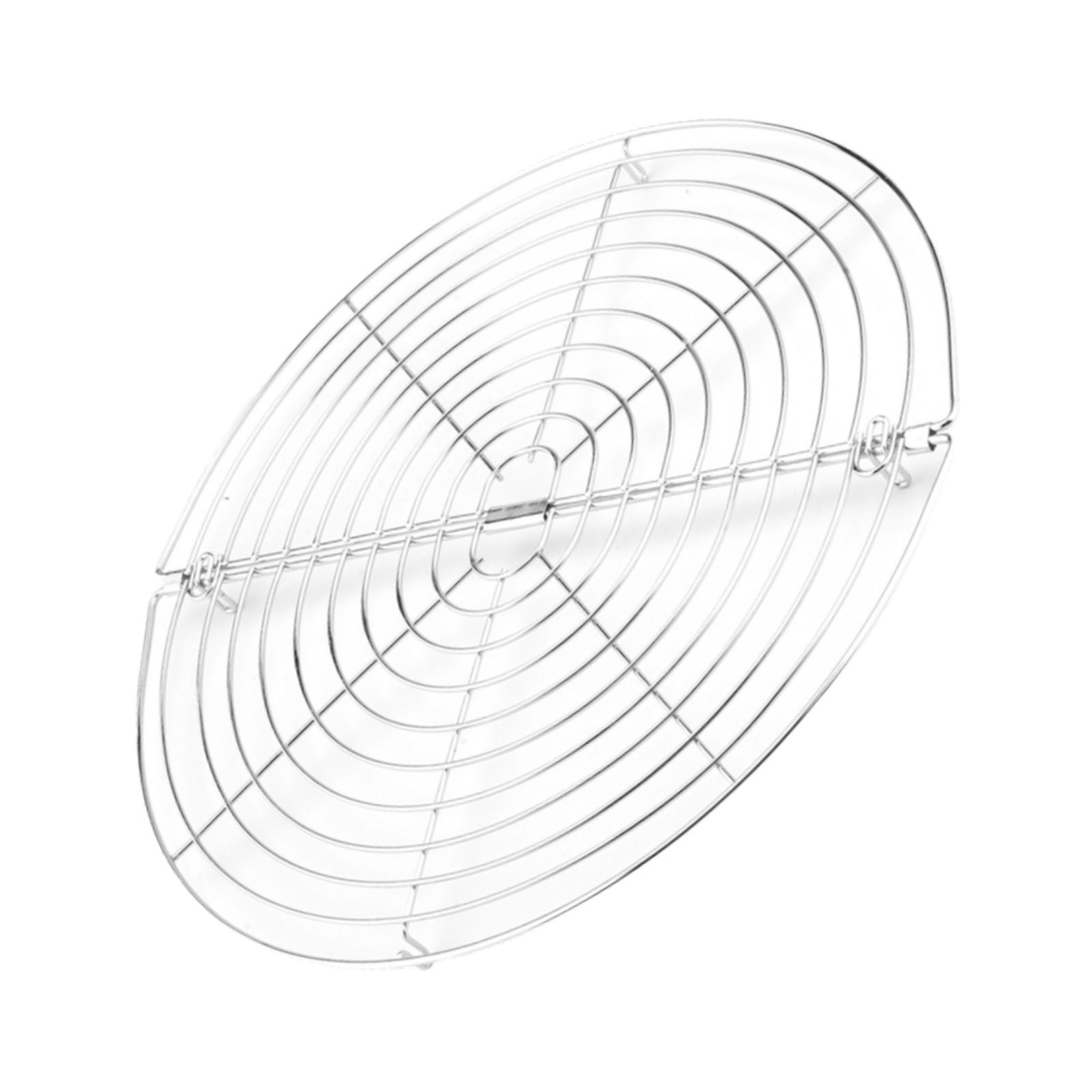 Bothyi - Rejilla De Enfriamiento Para Hornear, Soporte Plegable Redondo, Rejilla Para Tostadas Para Pasteles, Galletas, Pan