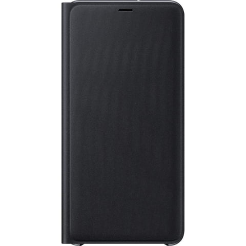 Funda Tipo Billetera Folio Para Samsung Galaxy A7 2018 Negra