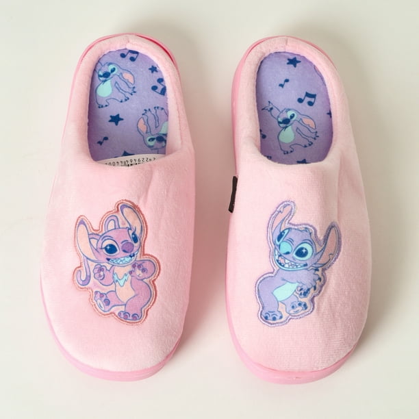 Pantufla Mujer Lilo Stitch Friends Rosado Disney