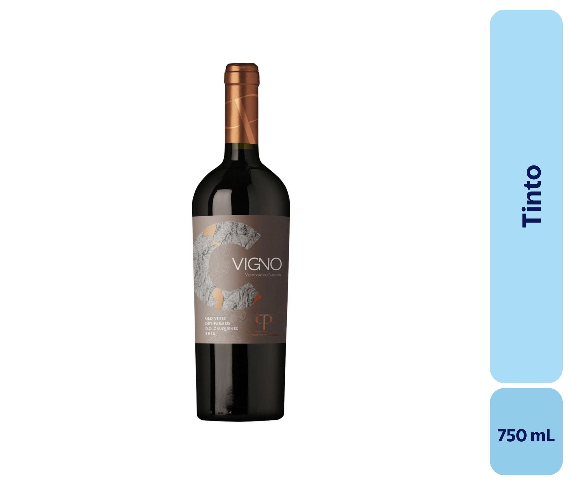 Vino Tinto Botella 750 mL Casas Patronale