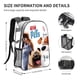 thumbnail image 2 of La Vida Secreta de tus MascotasMochila transparente temática, resistente y duradera, bolsa see-through para trabajo, deporte, universidad y viaje, 31 × 43 cm, 2 of 6