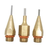 Magideal - Boquilla De Herramienta De Pegamento De 3 Piezas, Boquilla De Diámetro De Apertura Pequeña, Herramienta De Pegamento De Fusión De Repuesto, Herramient