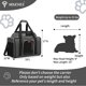 thumbnail image 4 of Transportín para mascotas Youchee 48 cm gris expandible aprobado para aerolíneas, 4 of 6