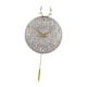thumbnail image 4 of Reloj De Pared Con Figura De Cabeza De Ciervo De 12.0 In, Moderno Reloj De Péndulo Para Dormitorio, Color Gris, 4 of 5