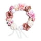 thumbnail image 1 of Guirnalda De Rosas, Guirnalda Floral Falsa Para Tocado De Boda, Puerta Delantera De Granja, Café, 1 of 5