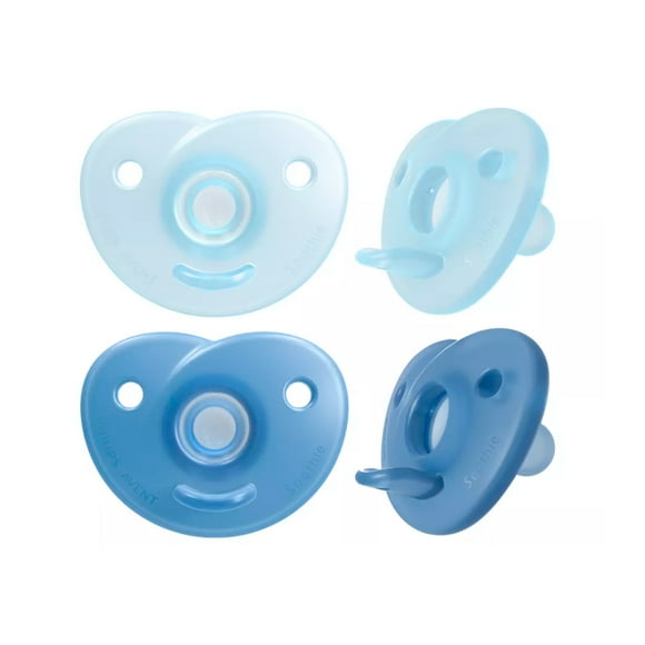 Chupete Avent Soothie 0-3m Azul 2UN