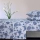 thumbnail image 1 of Juego de sábanas Tribeca Living de franela ultrasuave Twin XL Ayana Blue, 1 of 5