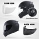 thumbnail image 2 of Casco de moto JQF Gear WS-607 integral aprobado por el DOT, 2 of 9
