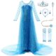 thumbnail image 1 of Disfraz de Princesa para Niñas JerrisApparel Azul con Accesorios Talla 3T, 1 of 8