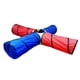 thumbnail image 1 of 2-en-1 Kids Tunnel Pop Up Interior Outdoor Play Carpa Castle House Ball Pit Toy 248x46cm Rojo + Azul, 1 of 3