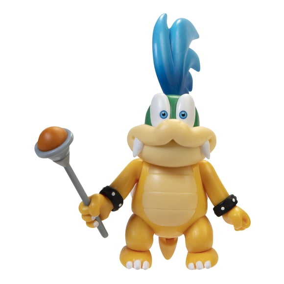 Figura de acción Super Mario Larry Koopa de 10 cm con accesorio de varita