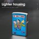 thumbnail image 4 of Ed Edd Y Eddy theme Copper Metal Lighter Shell Premium Replacement Refillable Lighter Case With Durable Metal Construction Compatible With Zippo And Most Standard Lighter Models, 4 of 6