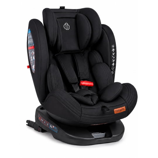 Bebesit - Silla De Auto Saturn 360° Premium Negro