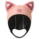 thumbnail image 5 of Orejas De Gato Capucha De Buceo Gorro De Natación Elástico De Neopreno De 3 Mm Para Natación Invierno Adulto Rosa, 5 of 5
