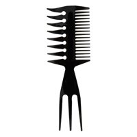 Magideal - Para Peinar El Cabello Para Hombres, Accesorios Profesionales Peluquería Cepillos Cabello Para Peinado Hacia Atrás Peinado Todo Tipo De , Peine De Horquilla Mejorado Otro