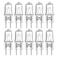 Bombillas Ybek G8 35W 120V 2700K Blanco Cálido Paquete De 10