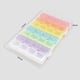 thumbnail image 3 of 28 Grid Stoage Box Stoage Case Transparente Waterprode Compartehombrest Oganizer Container fo Arte DIY Manualidads Nail Accessoies Sewing, 3 of 7