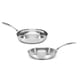 thumbnail image 1 of Juego de sartenes Cuisinart 23 cm y 28 cm 5 capas, 1 of 2