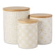 thumbnail image 1 of Juego de botes DII Kitchen Ceramics Collection blanco/dorado, 3 piezas, 1 of 7