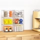 thumbnail image 4 of Organizador acrílico apilable Caktraie de Storage Drawers, paquete de 6, 4 of 8
