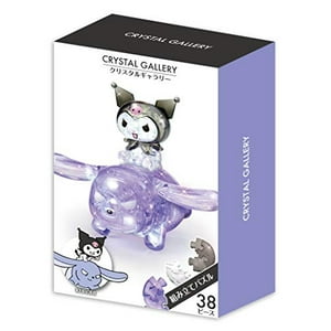 Crystal Gallery - Hanayama 38 Piezas Galería De Cristal Sanrio Kuromi Rompecabezas 3D