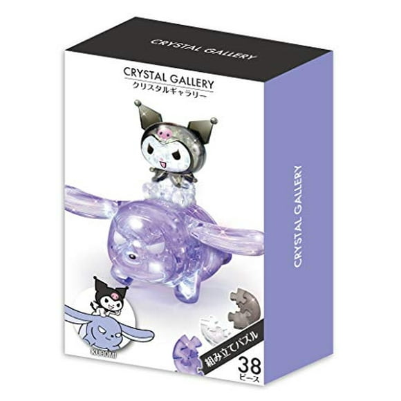 Hanayama 38 piezas Galería de cristal Sanrio Kuromi Rompecabezas 3D